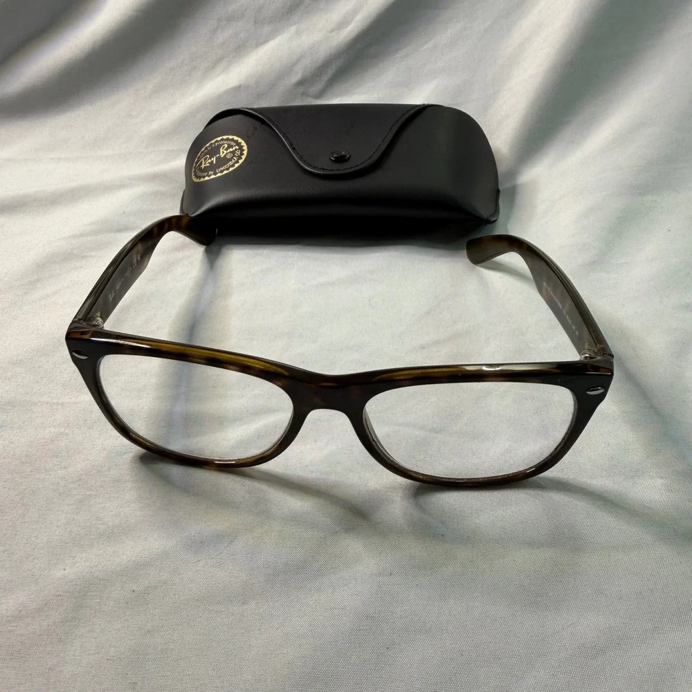 Ray-Ban RB 2132 New Wayfarer Tortoise Shell Sunglasses Prescription Lenses